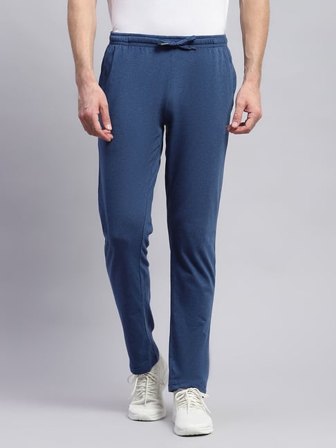 Monte Carlo Blue Regular Fit Trackpants-picture-25
