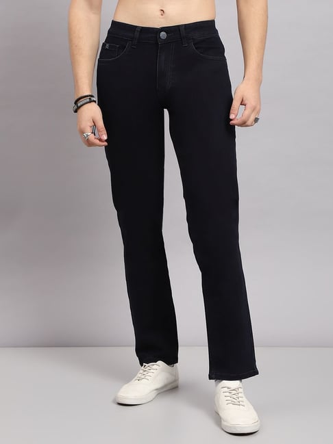 Monte Carlo Navy Blue Narrow Fit Jeans-picture-20