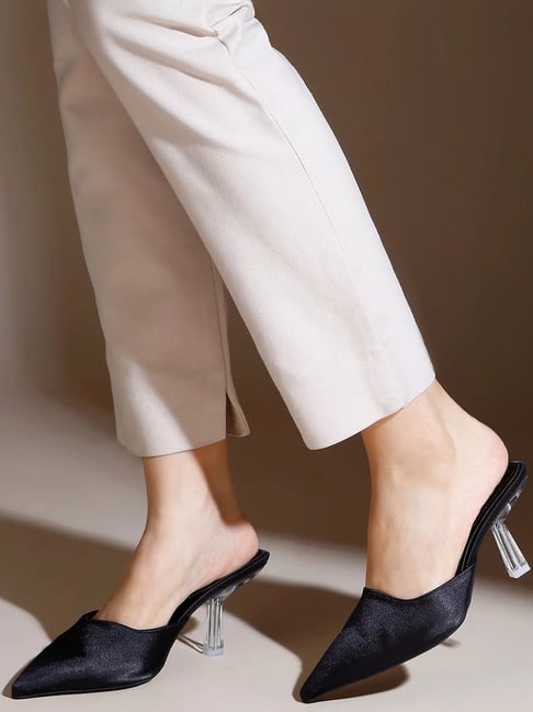 Women's Black Mule Shoes