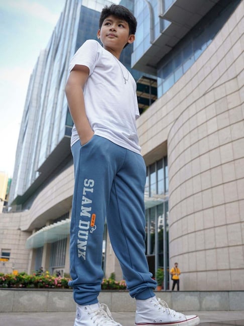 Nap Chief Unisex Blue Cotton Printed Track Bottoms & Joggers-picture-39