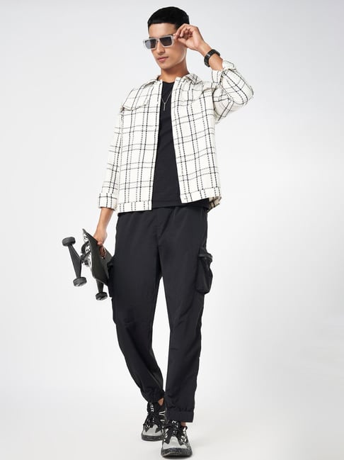 White Dress Shirt Check Pants And White Shirt White Shirt Navy