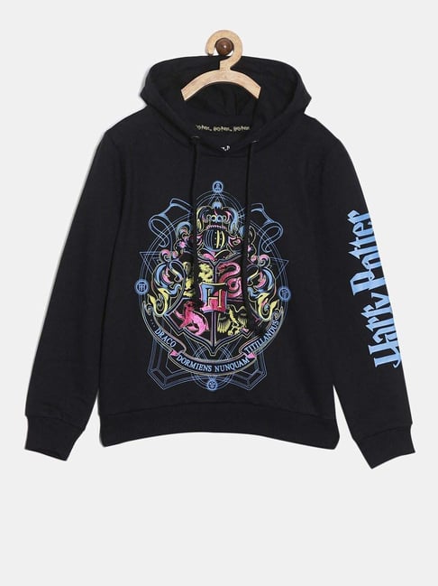 Nap Chief Unisex Black Cotton Character Based Full Sleeves Sweatshirts & Hoodies