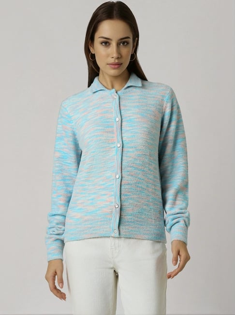 Van Heusen Blue Ombre Pattern Sweater-picture-31