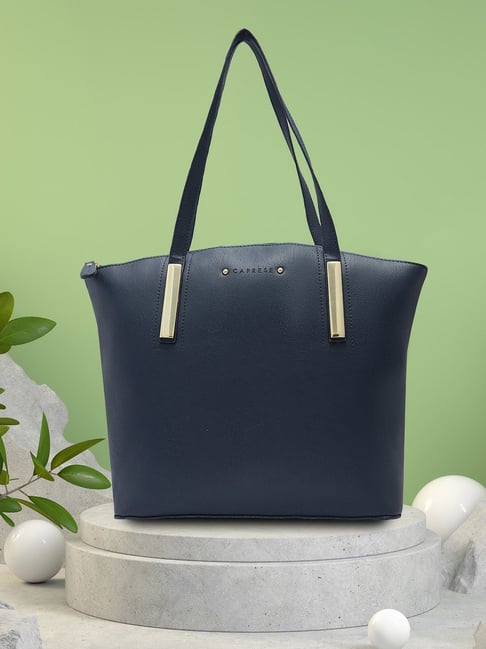 Caprese PU Navy Blue Women Handbag-picture-31