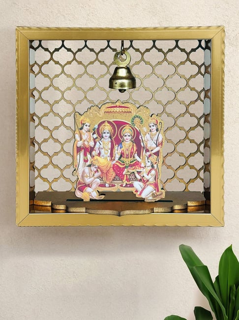 Art Street Gold Synthetic Wood Wall Art For Home D¿cor-picture-37