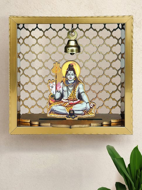 Art Street Gold Synthetic Wood Wall Art For Home D¿cor-picture-38