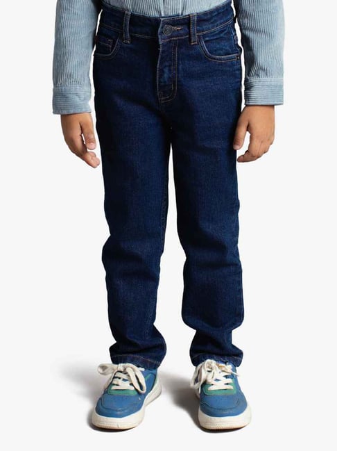 Ed-A-Mamma Boys Blue Denim Washed Jeans