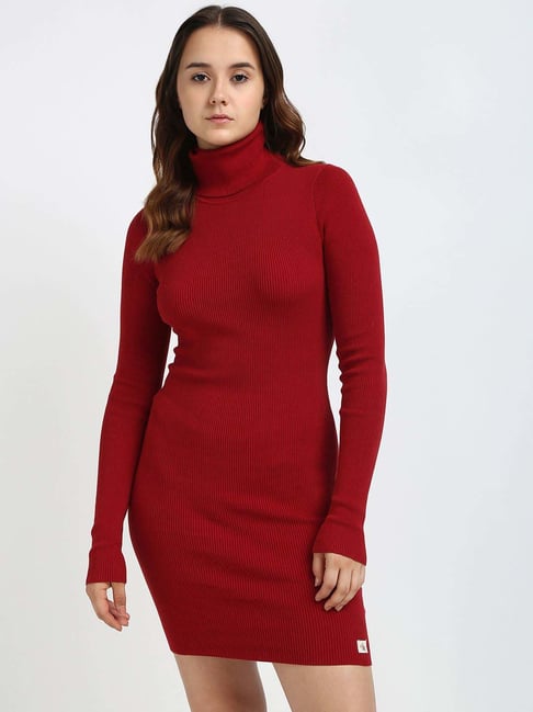 sachin and babi light blue dress Calvin Klein Jeans MINI DRESS - Shift dress - pueblo sand/sand