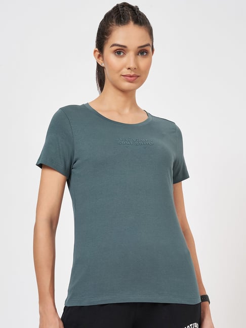 Ajile By Pantaloons Silver Cotton Regular Fit Tops And Tees-picture-40