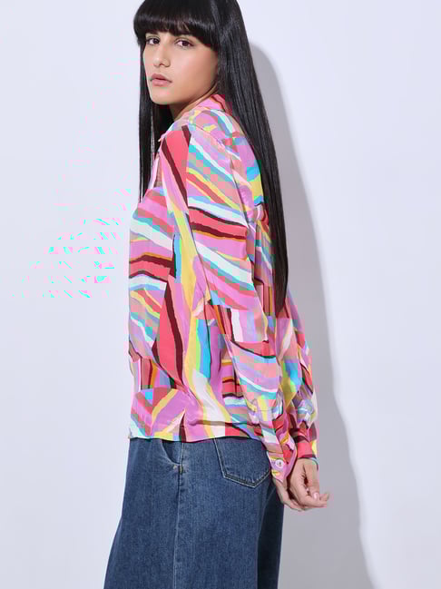 Vero Moda Multicolor Printed Shirt-picture-34