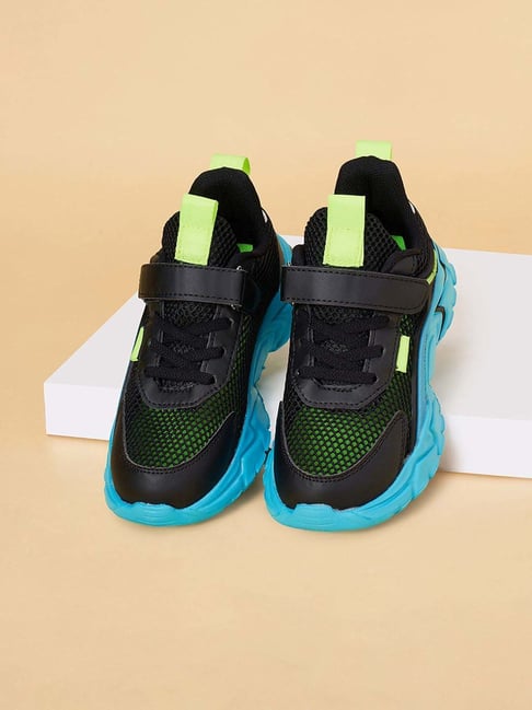 Pantaloons Junior Boys Black & Blue Casual Wear Shoe