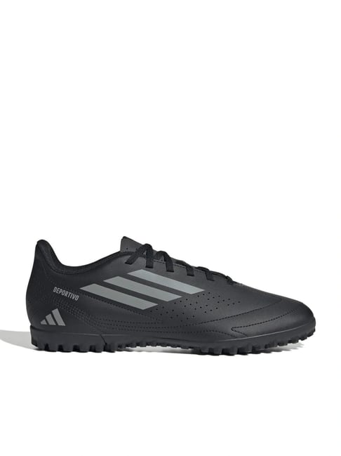 Adidas Men's DEPORTIVO III TF Carbon Black Football Shoes-picture-17