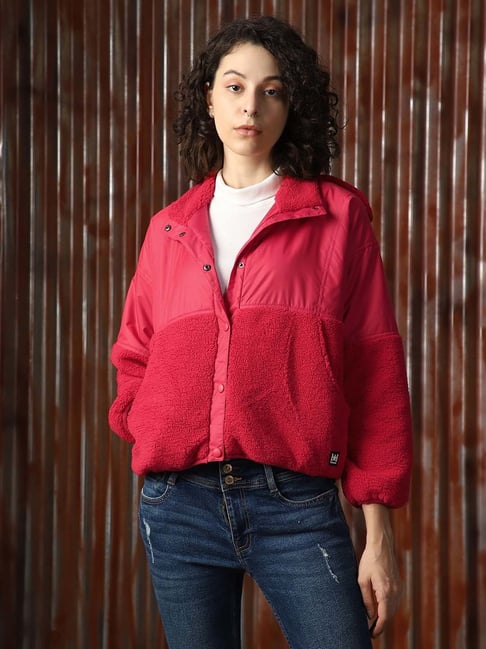 High Star Pink Relaxed Fit Sweatshirt-picture-31