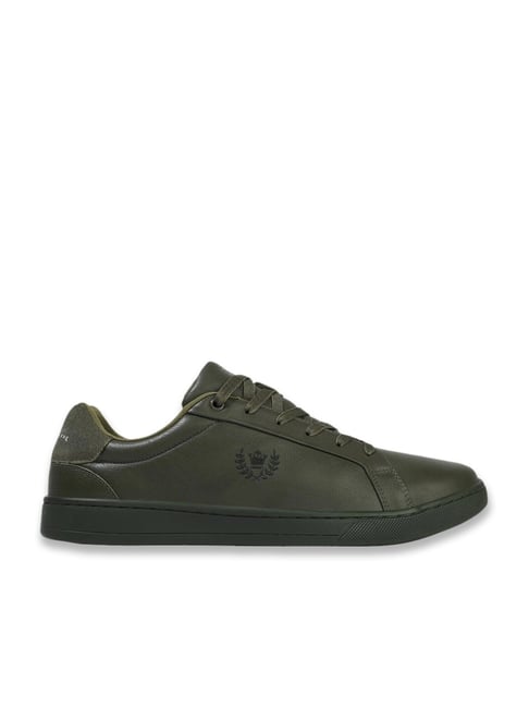 Louis Philippe Men's Green Casual Sneakers-picture-33