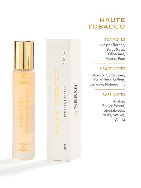 Buy NEESH Haute Tobacco Extrait de Parfum for Men 15 ml for