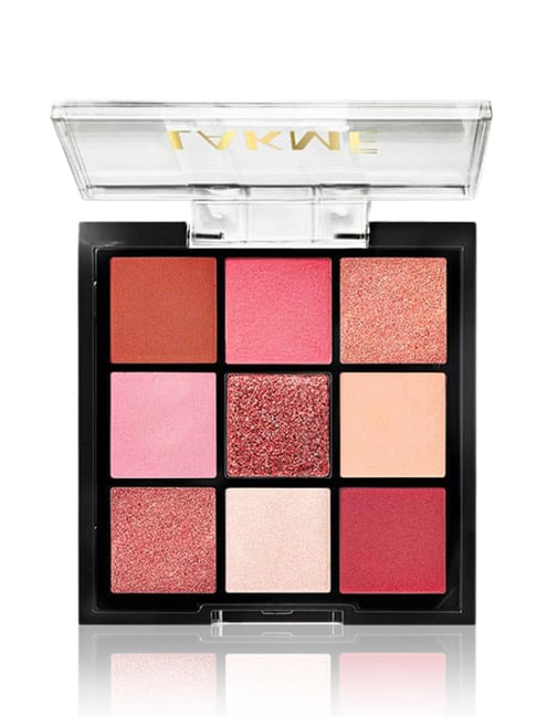 Lakme Ultimte Glam Eyeshadow Palette Blush Bloom - 11.7 gm