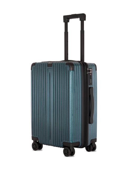 Carriall Green 8 Spinner Wheels Small Hard Cabin Trolley - 55 cm-picture-40