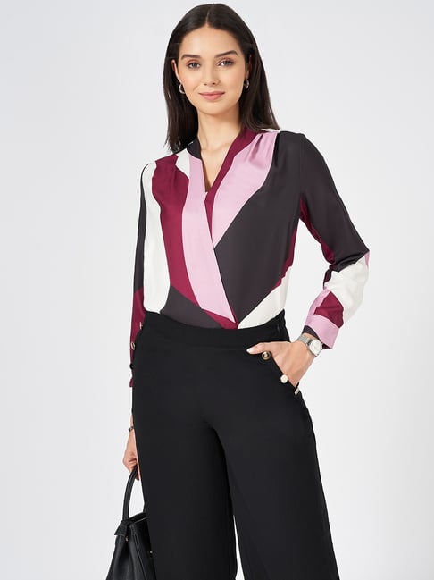 Annabelle by Pantaloons Multi Abstract Top