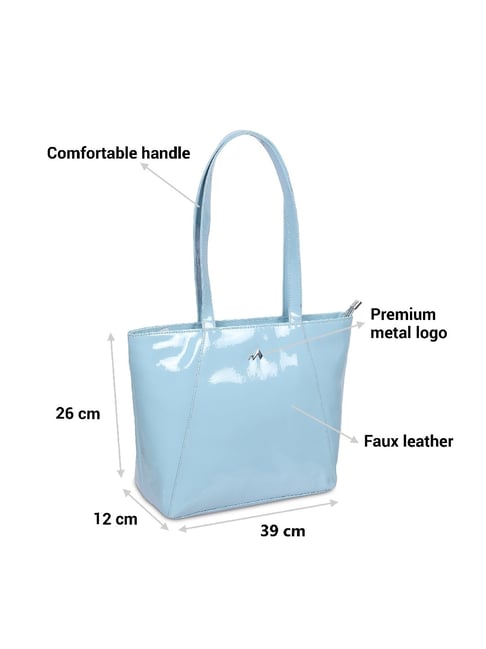 Woman medium Light blue shopping outlets bag