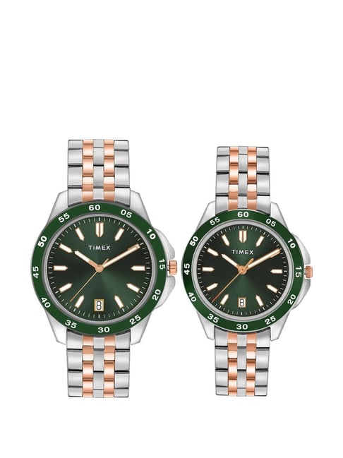 Timex TW0PRE007 Couple Analog Watch