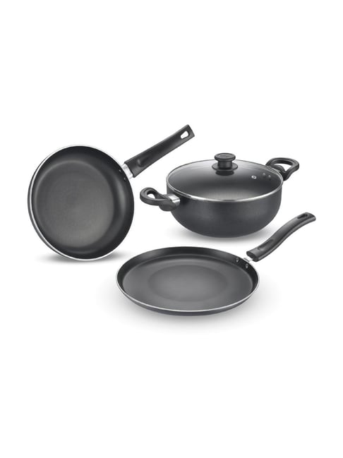 Prestige ?Black Aluminium Cookware Set-picture-46