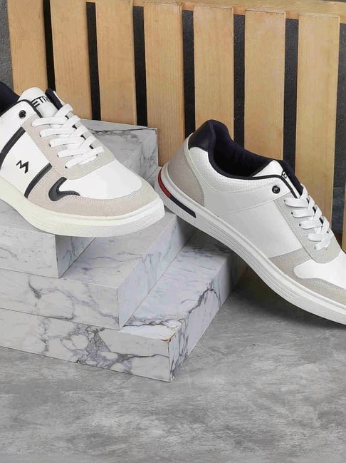 Buy Metro Men's Off White Casual Sneakers for Men at Best Price