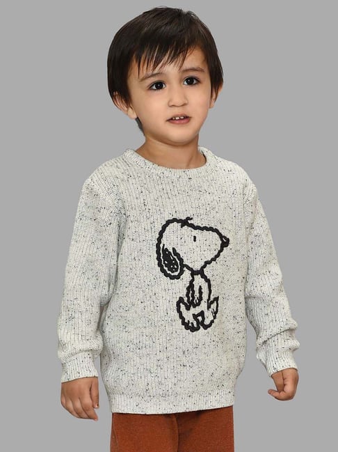 MiArcus Unisex Grey Cotton Self Full Sleeves Sweaters Cardigans-picture-39