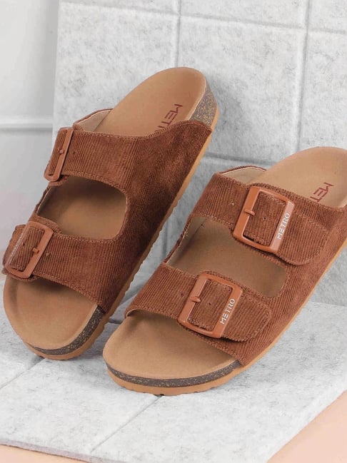 Metro Women's Tan Casual Sandals-picture-28