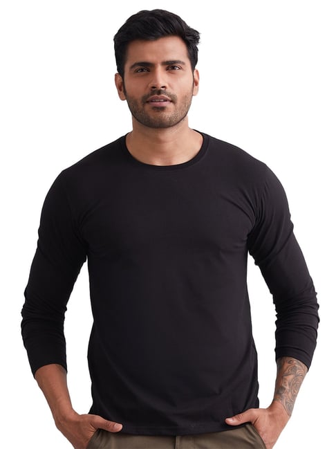 MOUNTMILLER Men's Solid Full Sleeve Ripstop Tactical T-shirt-picture-33