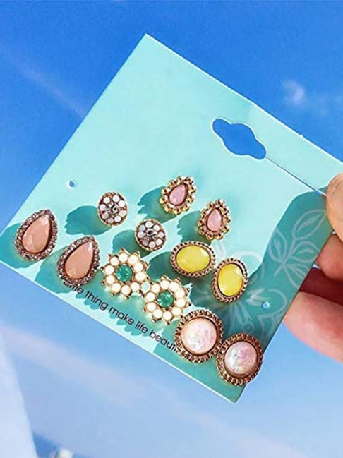 YouBella Stylish & Trendy Earrings Combo