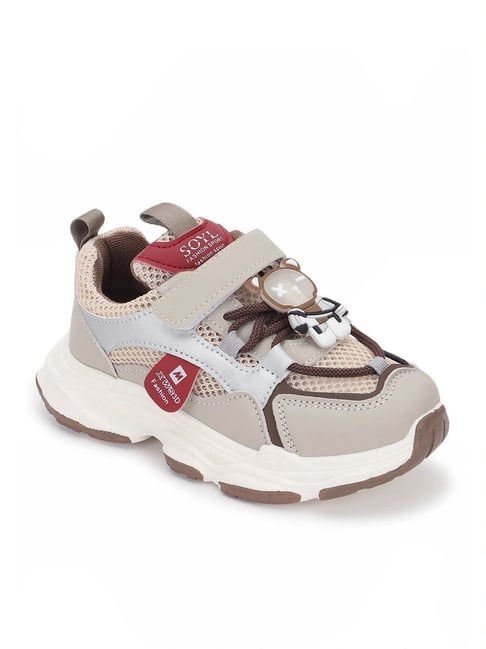 Truffle Collection Kids Beige Casual Sneakers