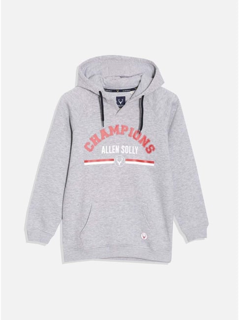 Allen Solly Boys Grey Printed Full Sleeves Sweatshirt-picture-30