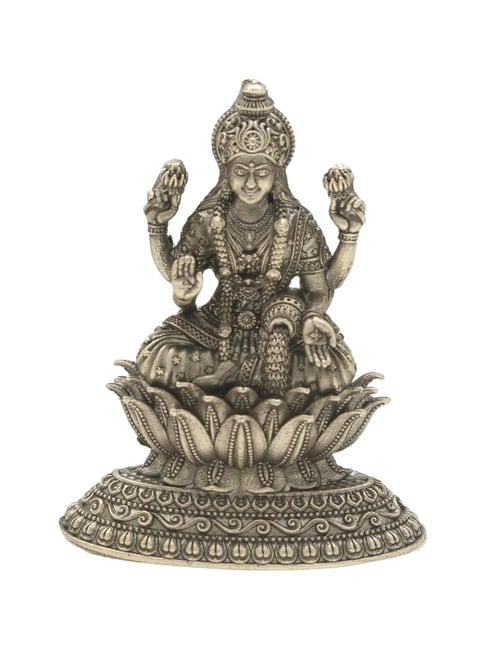 Buy Sri Jagdamba Pearls 800 Silver Kanaka Laxmi Idol - 25 gm