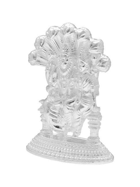 Buy Sri Jagdamba Pearls 800 Silver Lakshmi Narasimha Swamy Idol