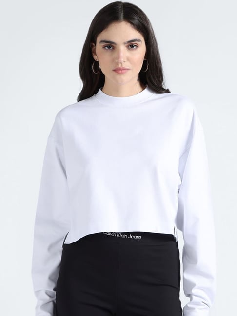CALVIN KLEIN White Plain T-Shirt