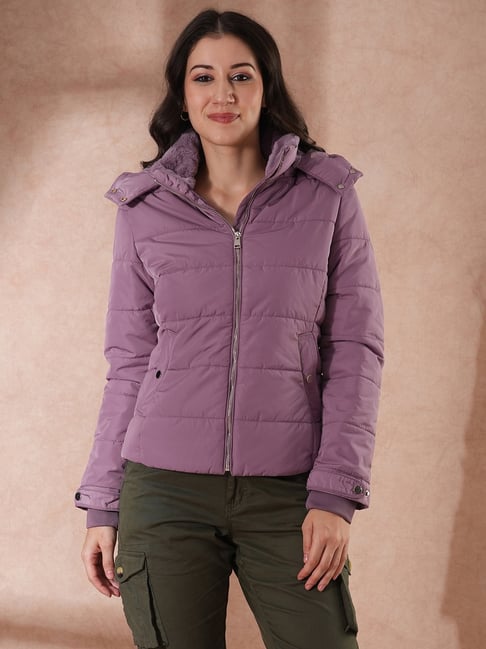 Purple Puffer Jacket Outfit Jacket Outfit Ladies Purple Puffer