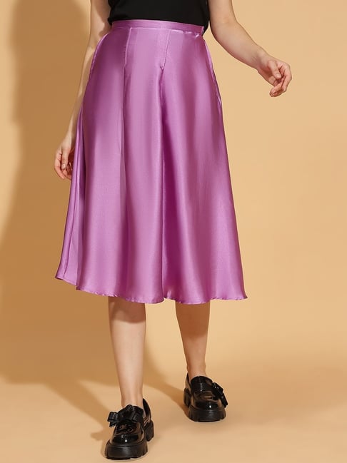 Oxolloxo Purple Solid Skirt