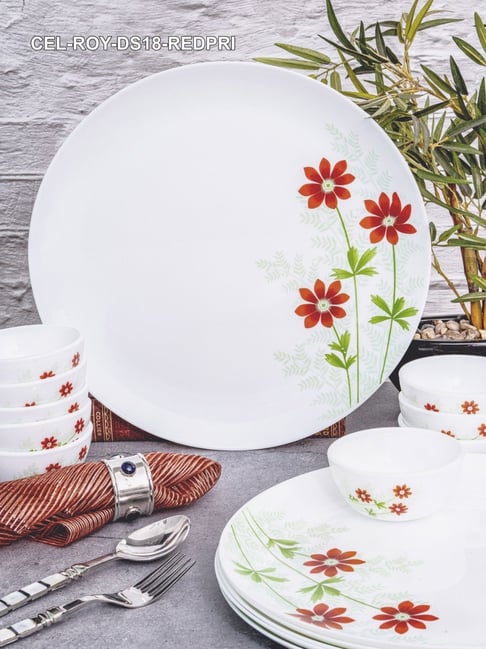 Laopala Opalware Dinner La Opala Dinner Set Price 18pcs Buy Cello - Main Image
