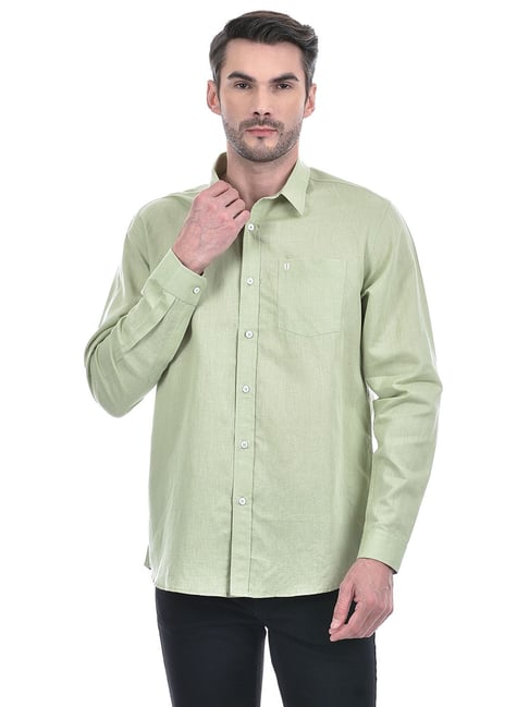 Numero Uno Green Regular Fit Shirt-picture-46