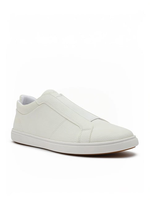 Aldo Men's White Casual Sneakers