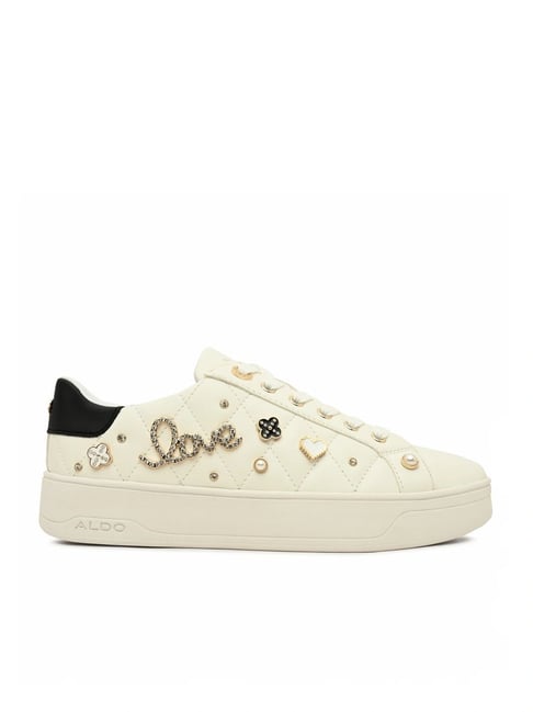 Buy Aldo Women's Cream Sneakers for Women at Best Price Tata CLiQ