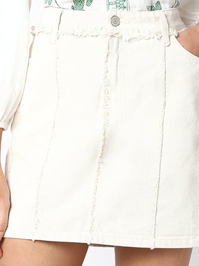 【新品】Acetate narrow skirt venica Mini Gonna Ricamata – Ve.Q Experience