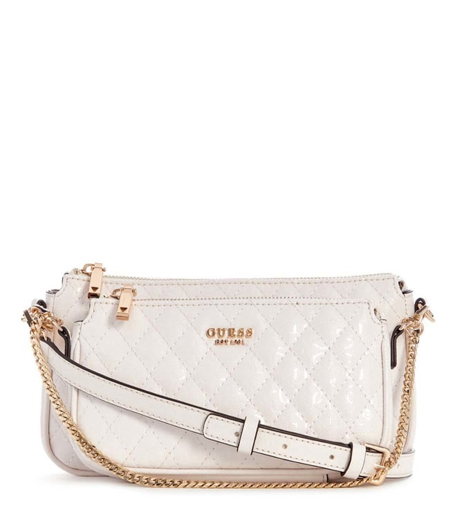 Guess white crossbody bag on sale