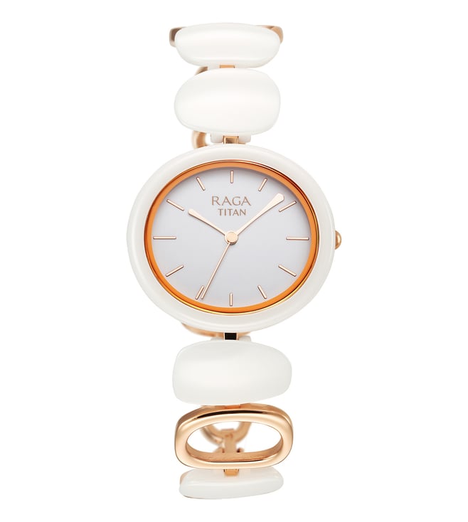 Buy Titan 95146KD05 Ceramic s Upgrades Analog Watch for Women