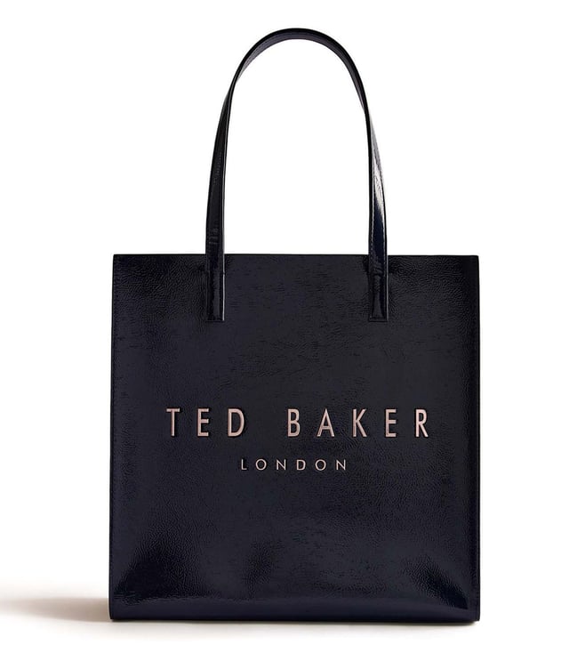 Ted baker navy tote bag online