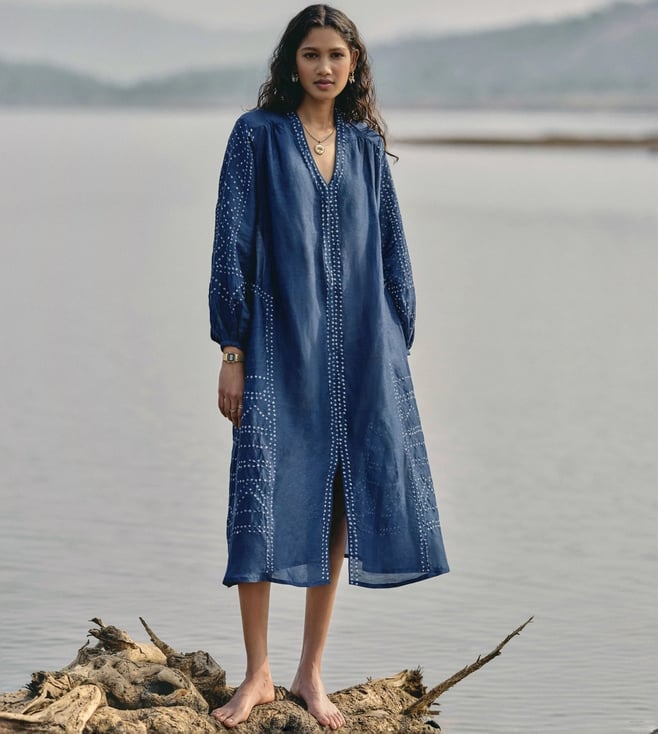 anita dongre blue dress Rent Anita Dongre Embroidered & Applique Skirt Set