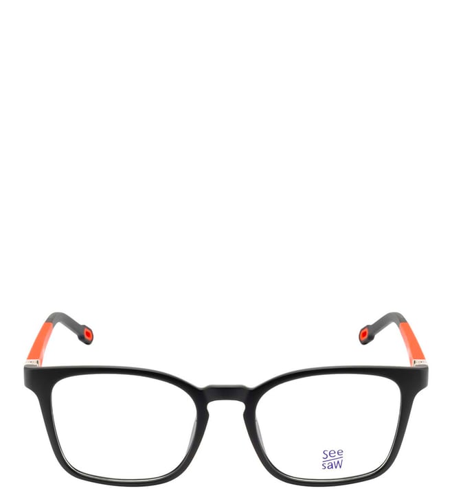 SeeSaw Black Square Eyewear Frames for Kids 3010 C1