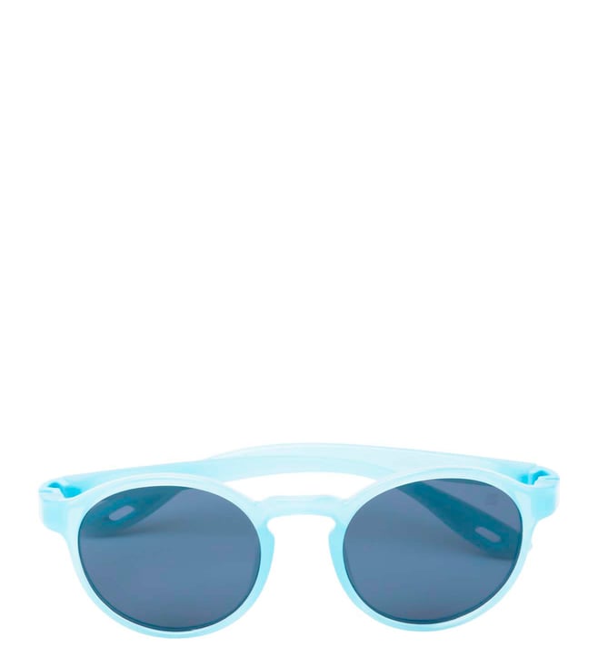 SeeSaw Blue Polarized Round Sunglasses for Kids 3507 C3