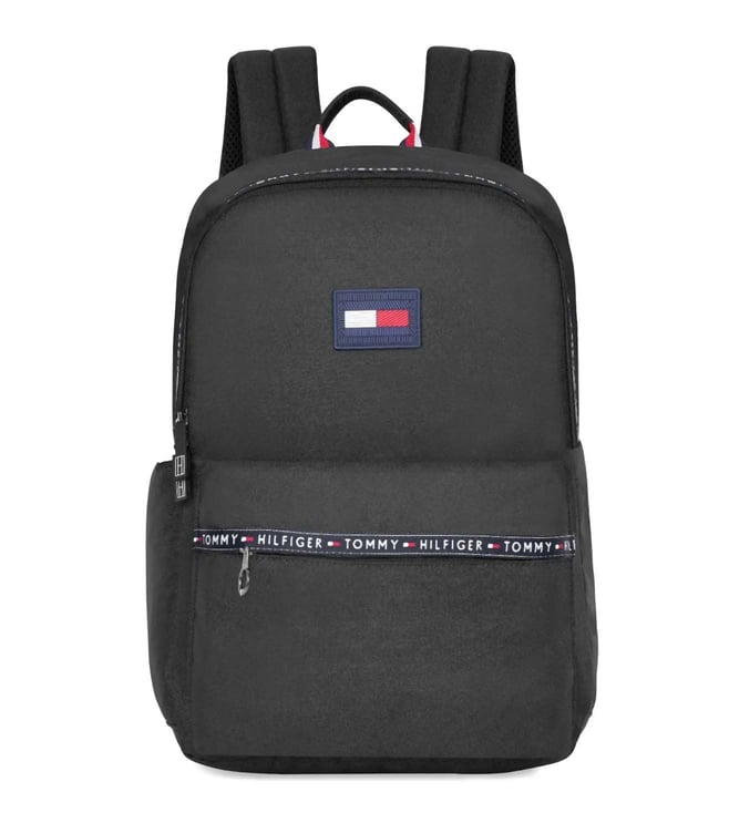 Buy Tommy Hilfiger Black Joplin Unisex 14 Inch Laptop Backpack Online @  Tata CLiQ Luxury