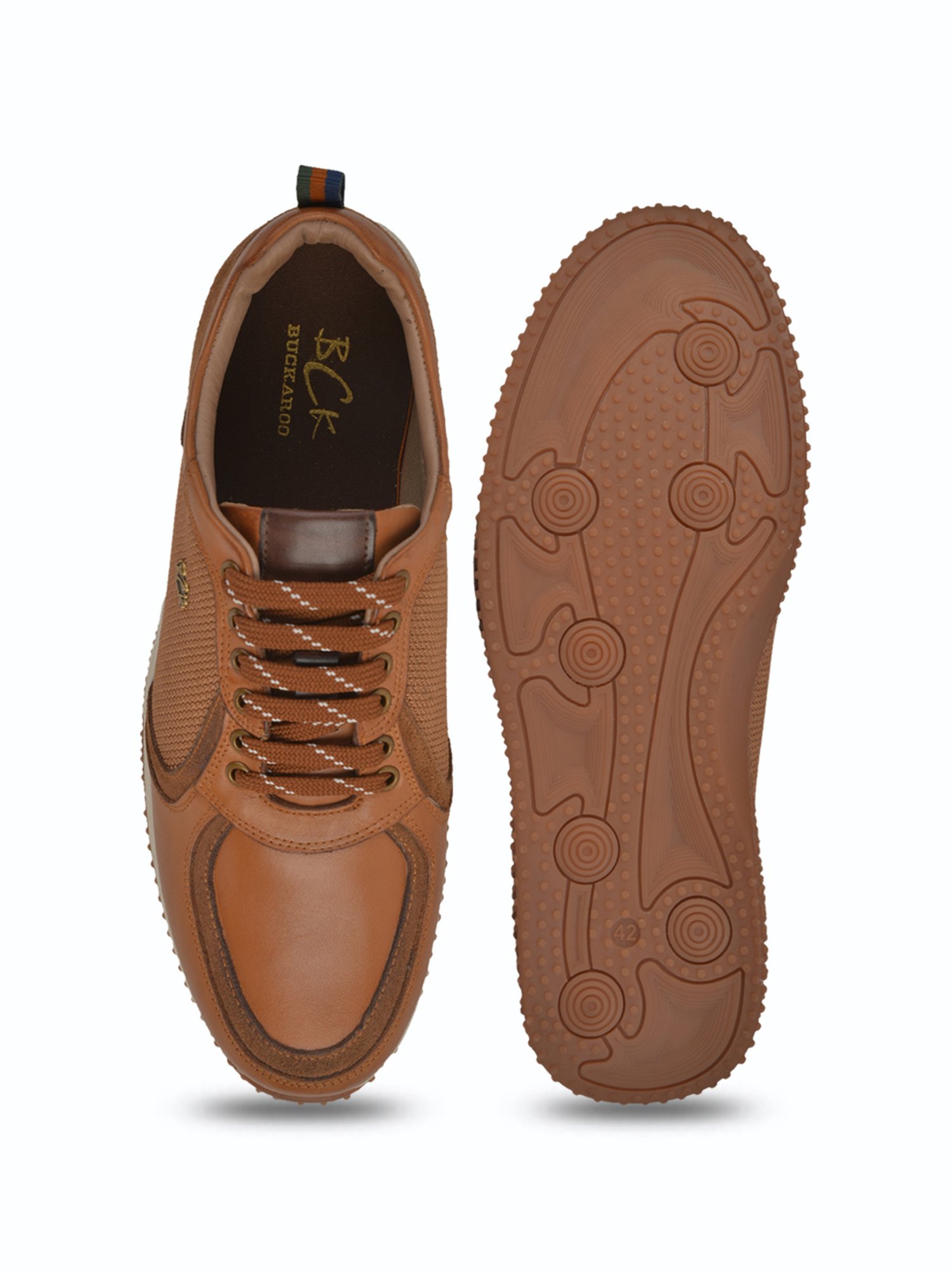Buy Buckaroo Men's KAZ Tan Casual Sneakers for Men at Best Price